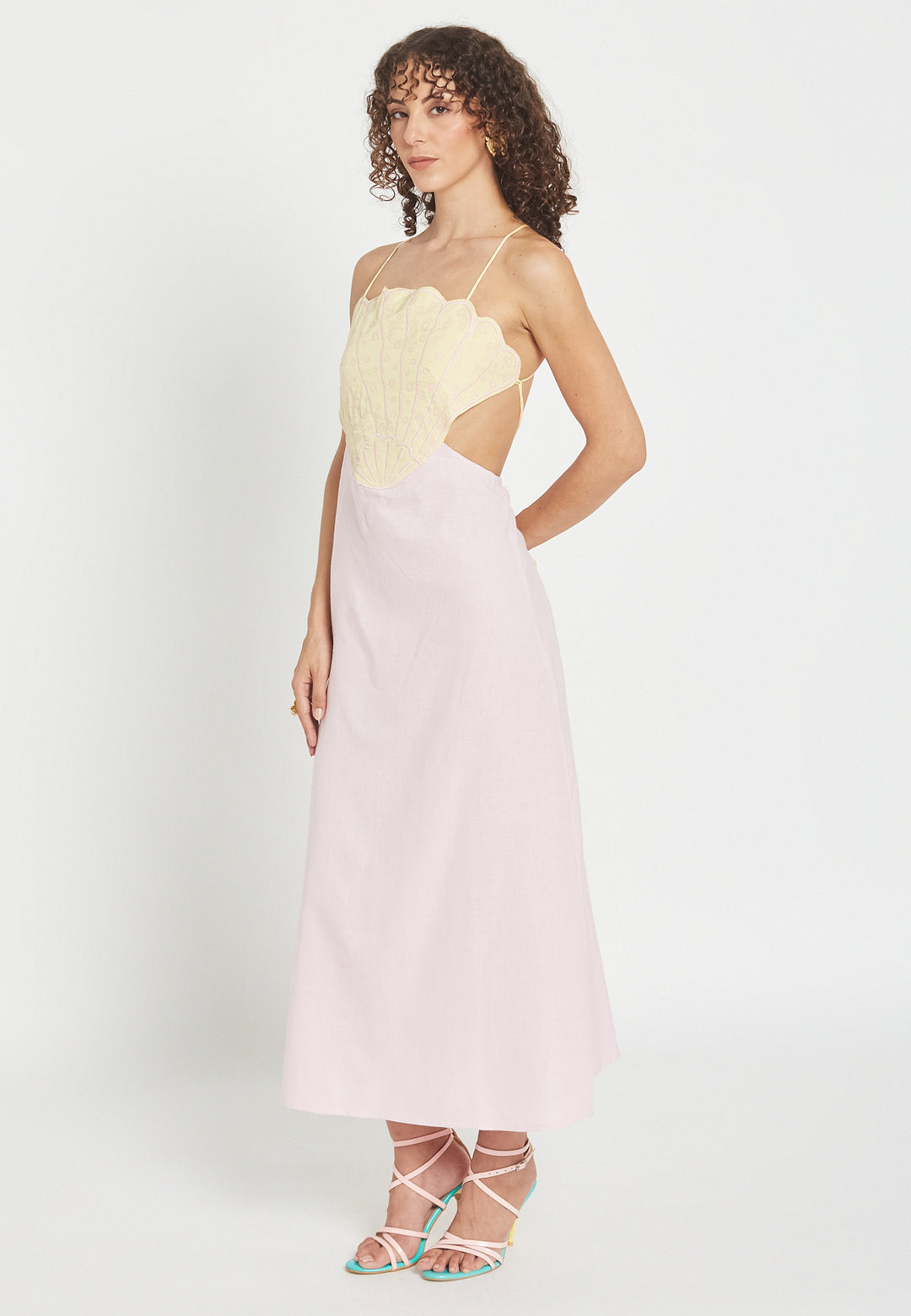 Vestido Shellina Rosa