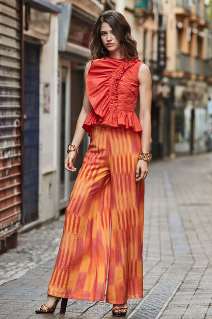 Camisa Caneil Naranja
