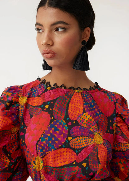 Top Donia Multicolor