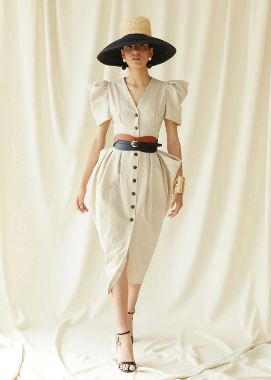 Vestido Triana Crudo