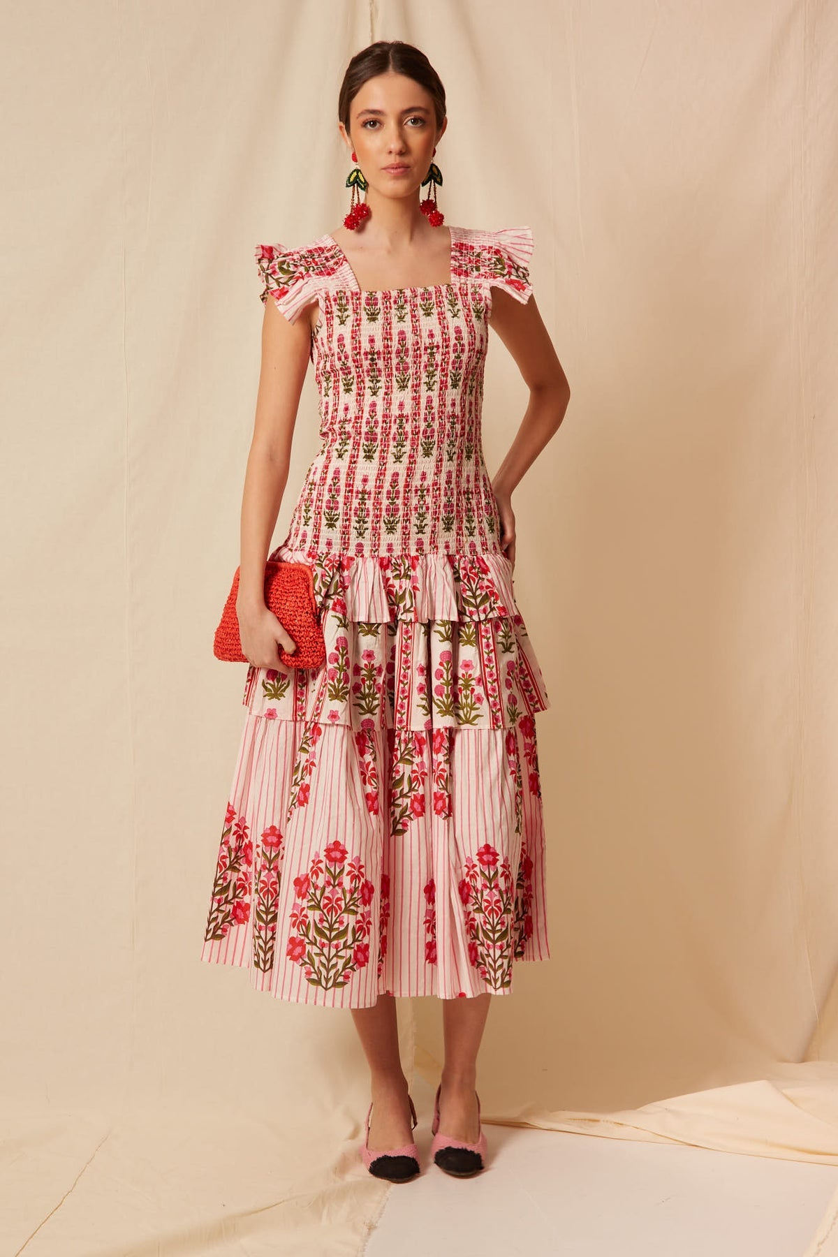 Vestido Trieste Rosa