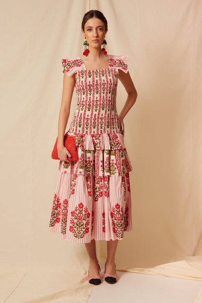 Vestido Trieste Rosa