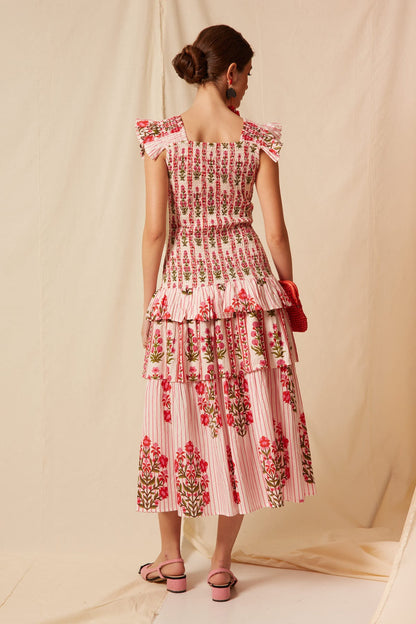 Vestido Trieste Rosa