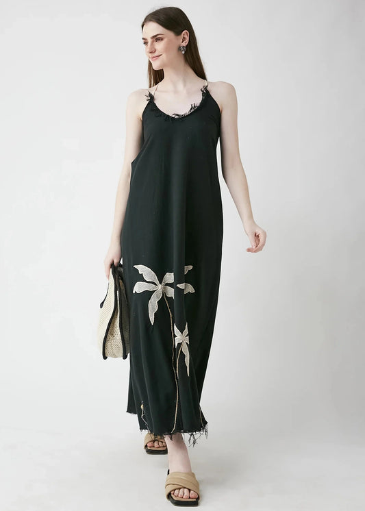Vestido Tropical Black