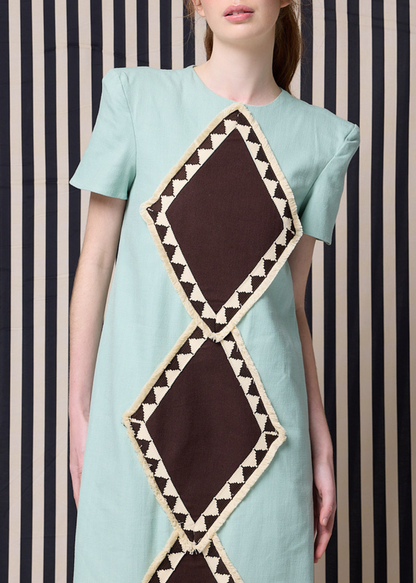 Vestido Corazón Turquesa