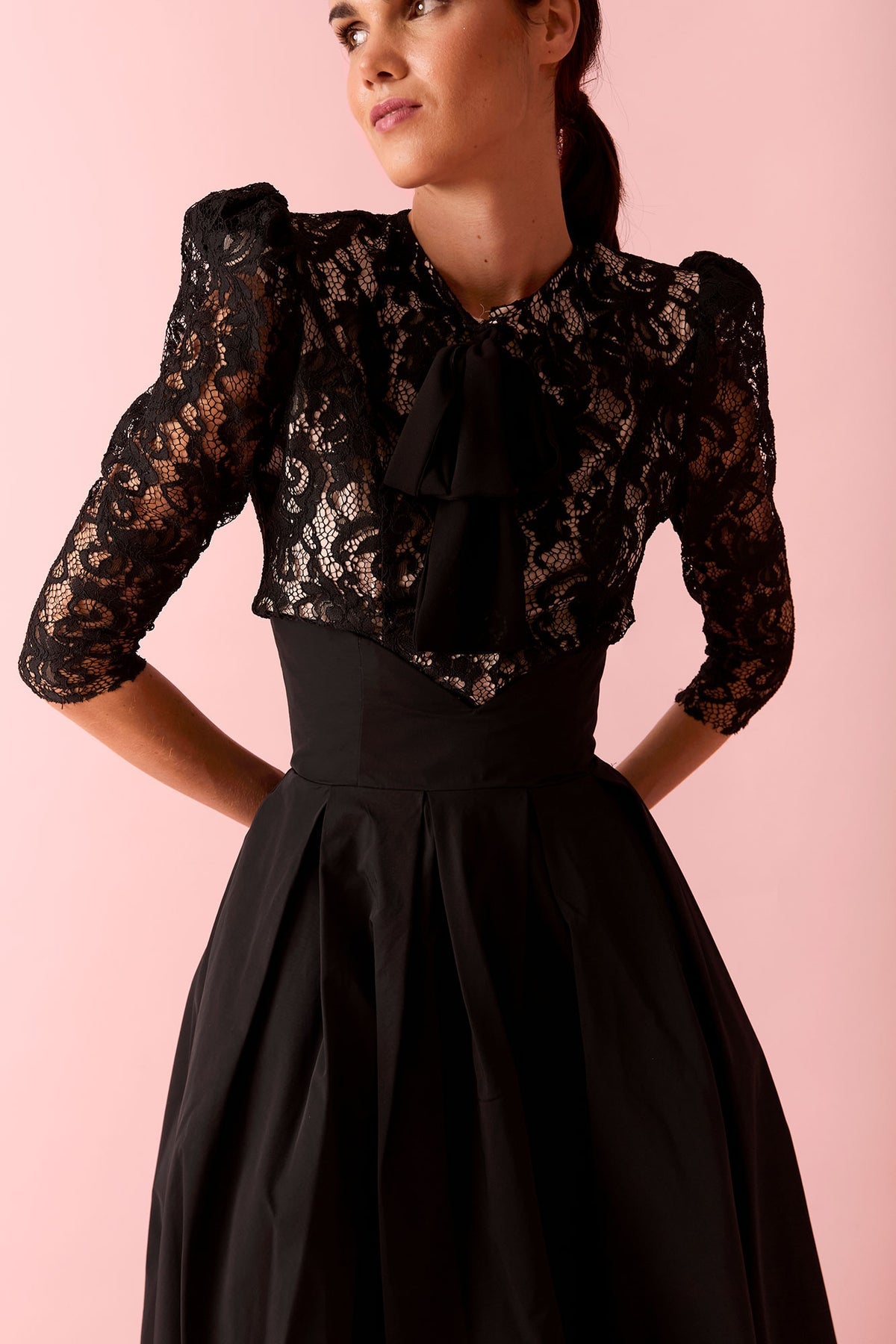 Falda Vecher Negro