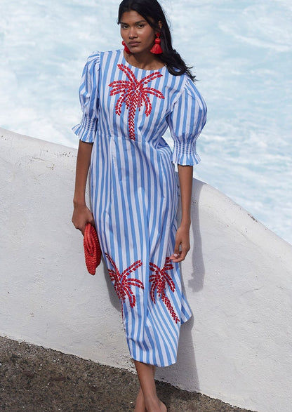 Vestido Vulcano Azul
