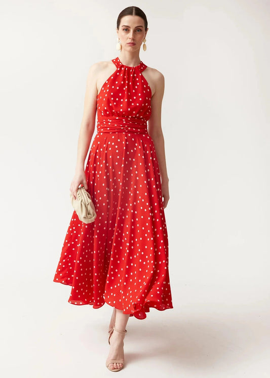 Vestido Ximena Rojo