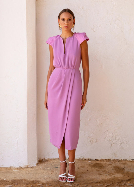 Vestido Zair Malva