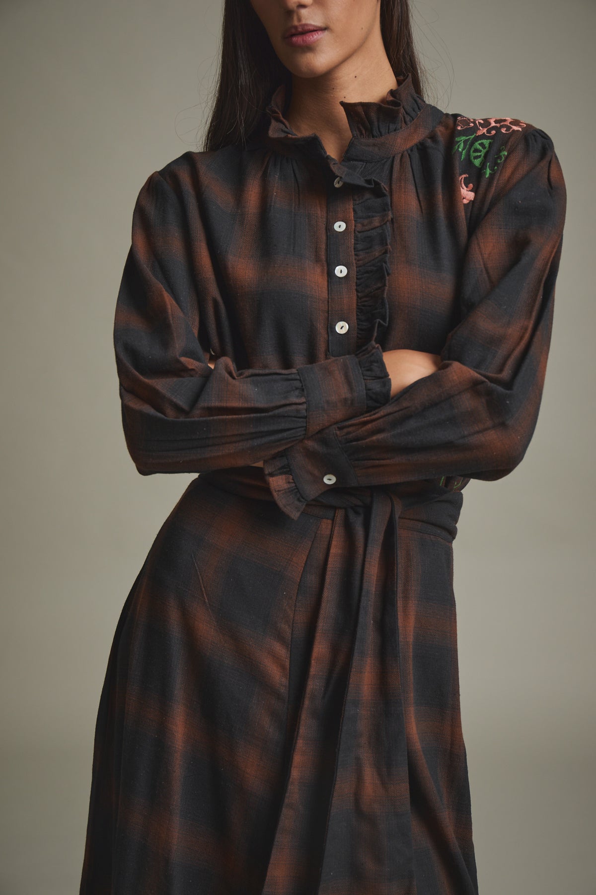 Blusa Zuri Marrón
