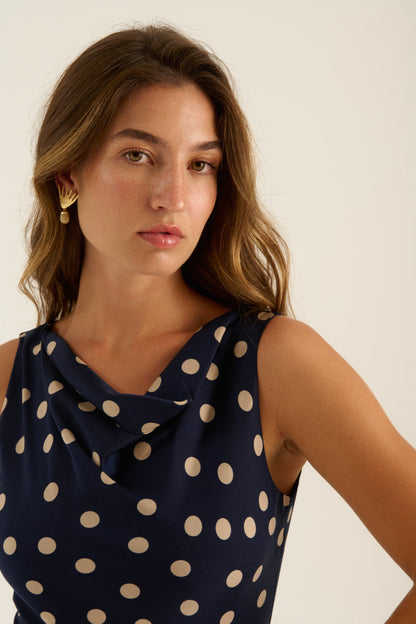 Vestido Azriel Marino