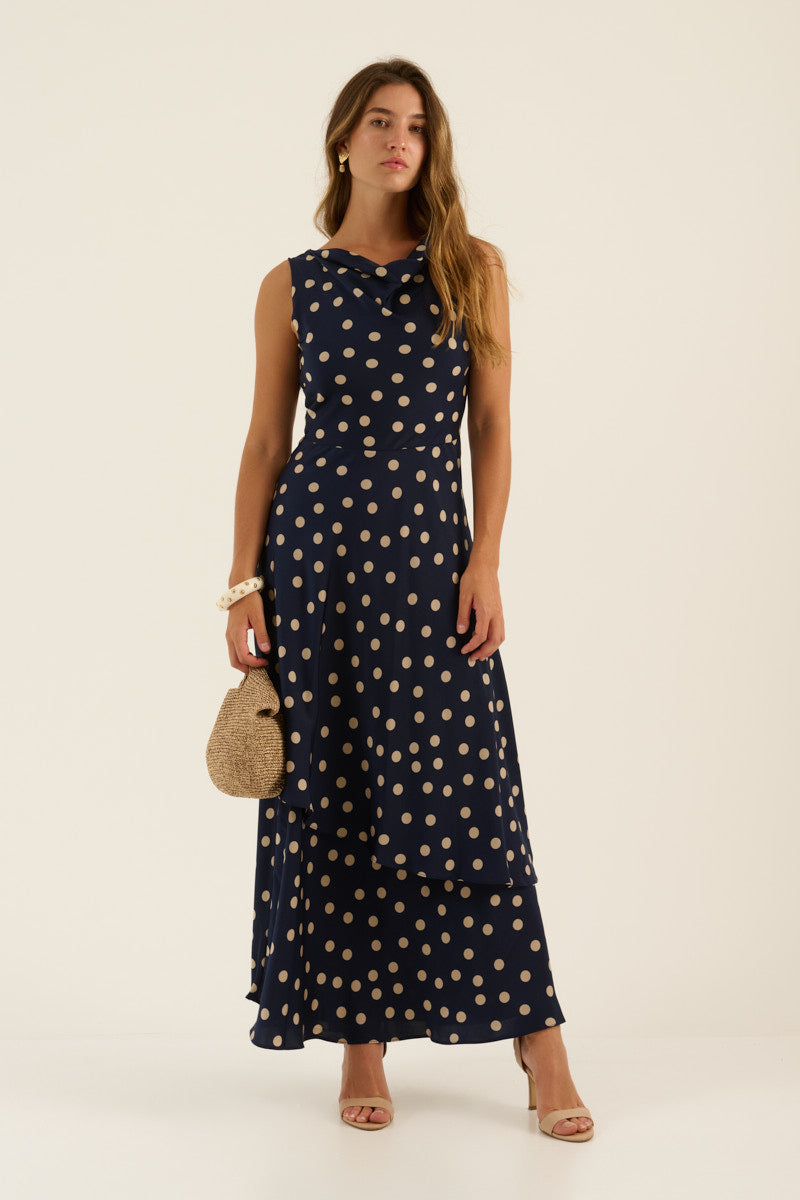 Vestido Azriel Marino