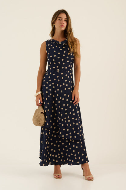 Vestido Azriel Marino
