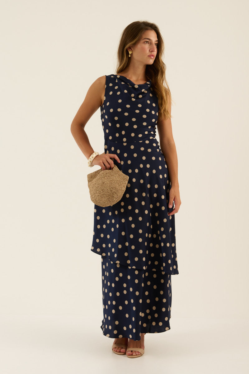Vestido Azriel Marino