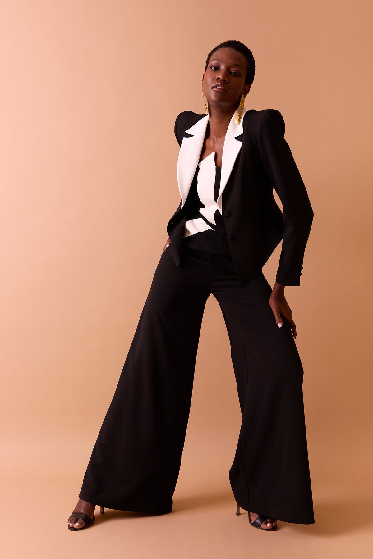 Blazer Naren Negro