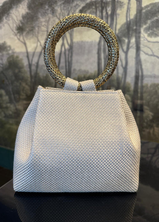 Bolso Saco Beige Marfil