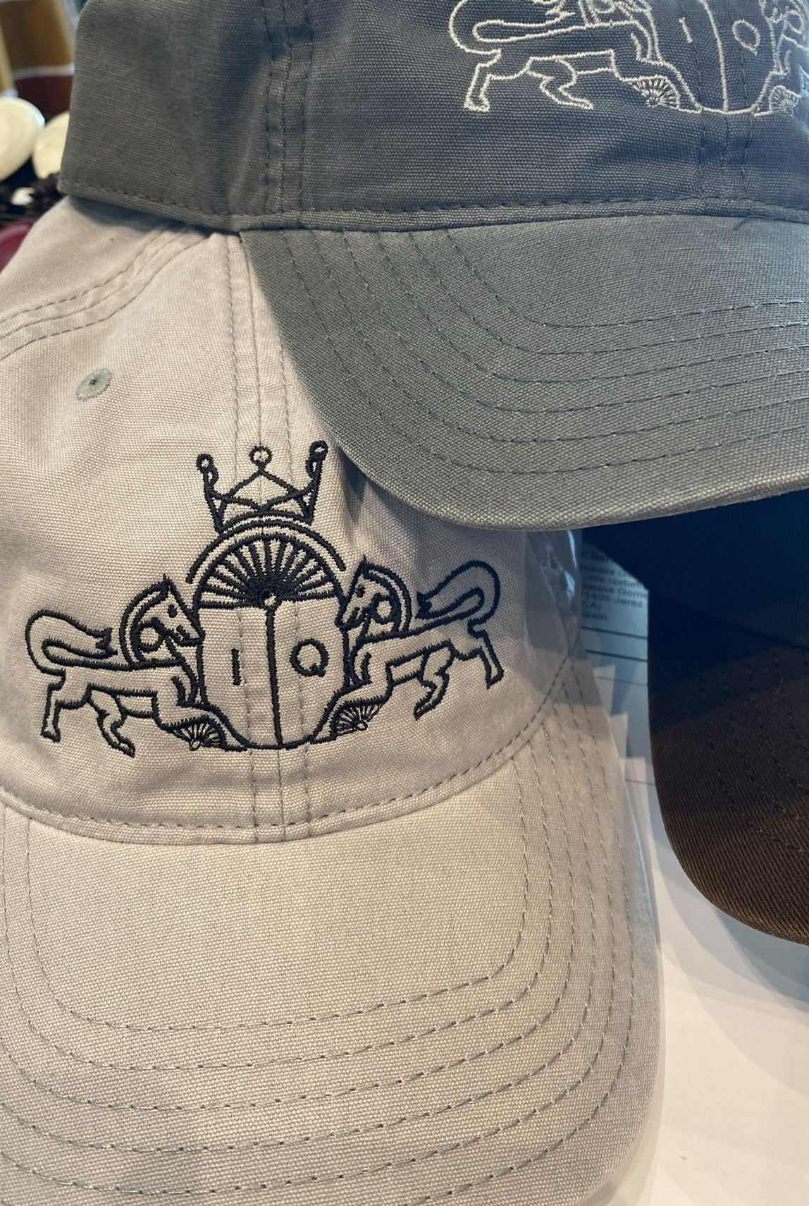 Gorra Juana Gris Claro