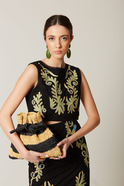 Conjunto Lavanda Negro