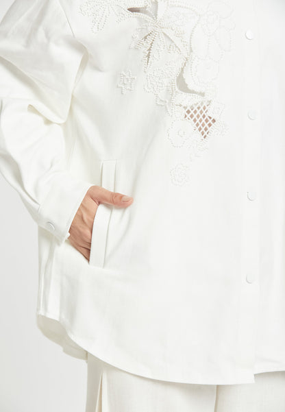 Chaqueta tipo camisa María
