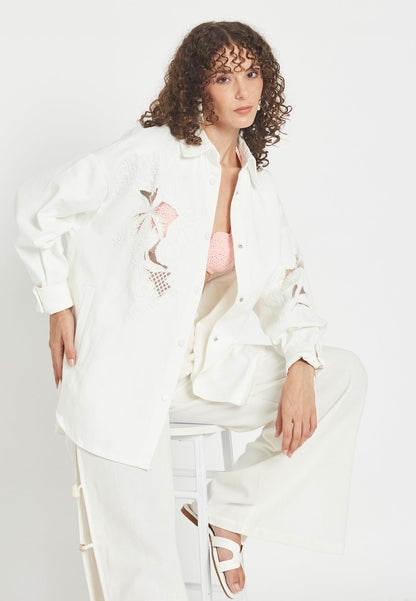 Chaqueta tipo camisa María