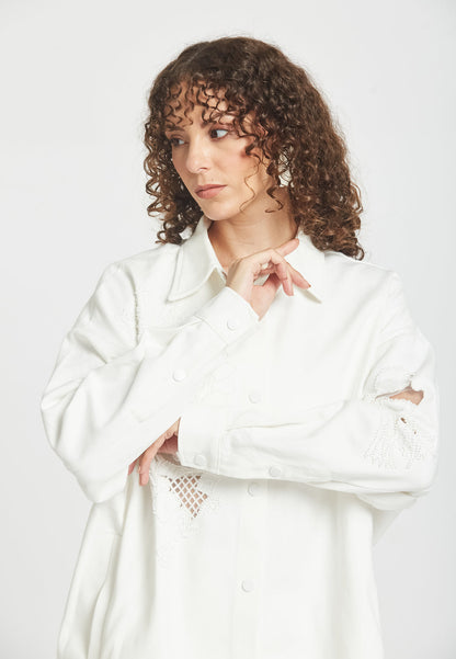 Chaqueta tipo camisa María