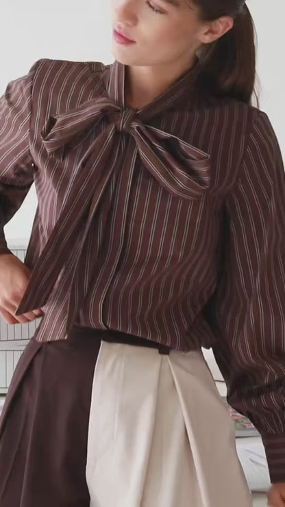 Camisa María Marrón