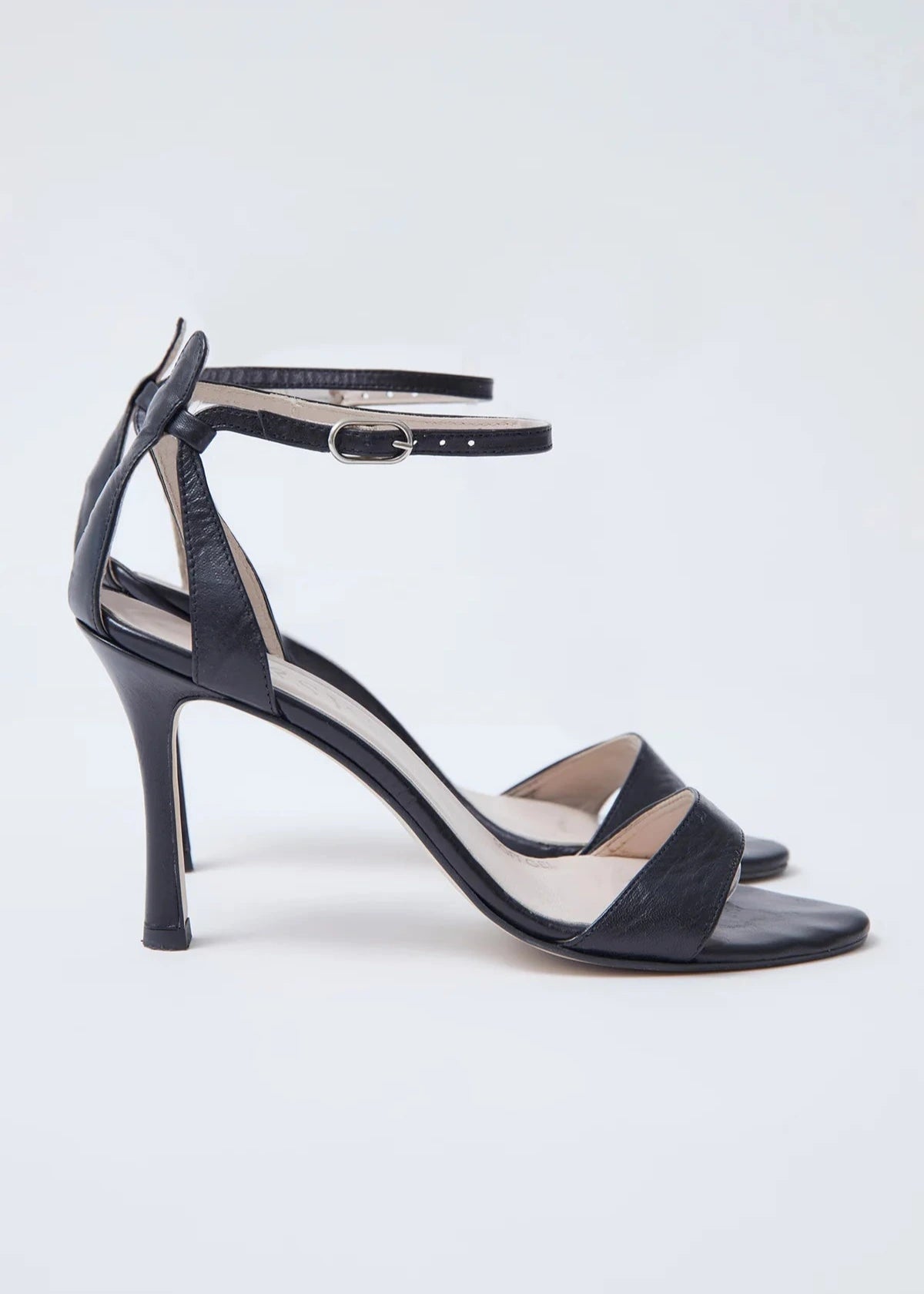 Sandalias Piel Negro