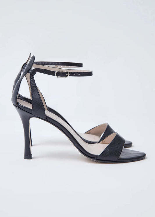 Sandalias Piel Negro
